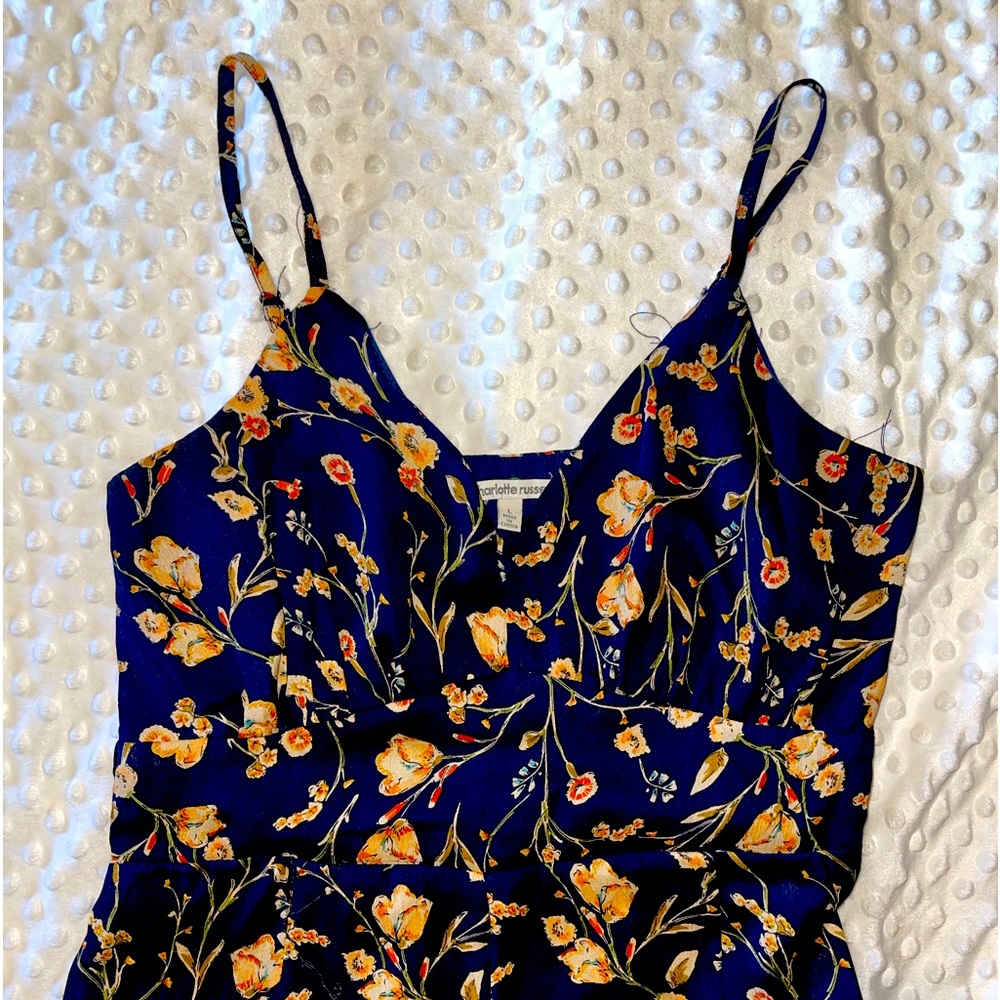 Charlotte Russe Floral Jumper
